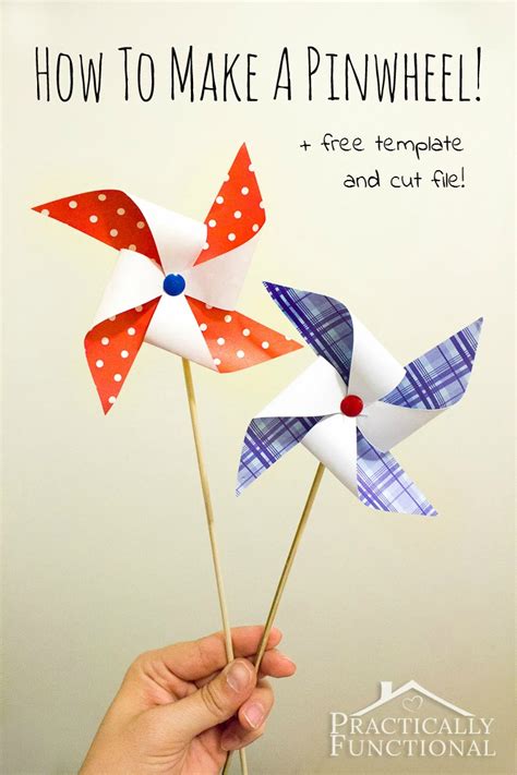 How To Make A Pinwheel Free Template