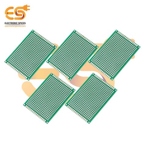 Buy 70mm X 50mm Copper Clad Printed Circuit Board Or PCB Pack Of 5pcs