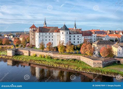 Schloss Hartenfels in Torgau, Germany Stock Image - Image of elbe ...