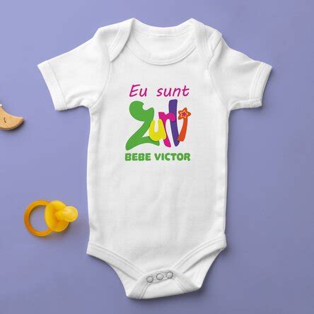 Body Pentru Copii Personalizat Cu Nume Eu Sunt Zurli Stargift Ro