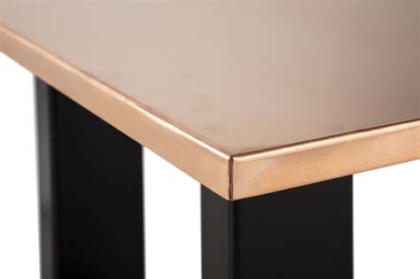 Aged Copper Coffee Table - Unique Metal Furniture - Halman Thompson