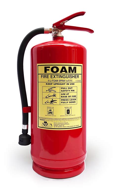 ltr foam fire extinguisher aqua fire prevention