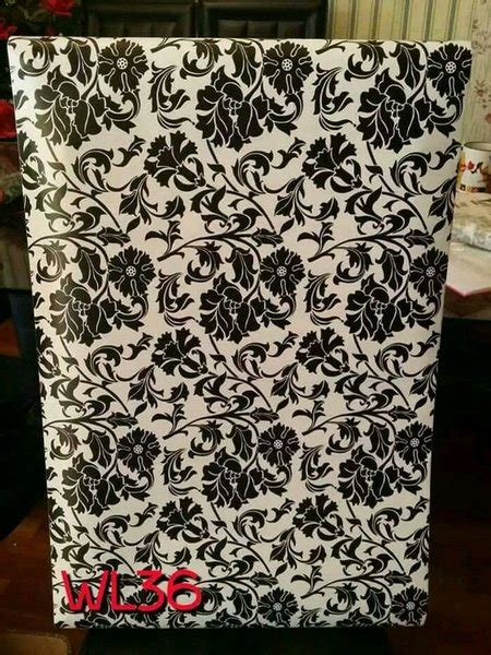 Jual Wallpaper Murah Uk Cmx M Kode Bunga Hitam Di Lapak