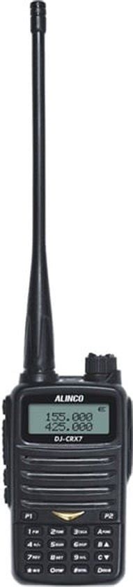 ALINCO DJ CRX7 VHF UHF DUAL BAND Portofoon Bol