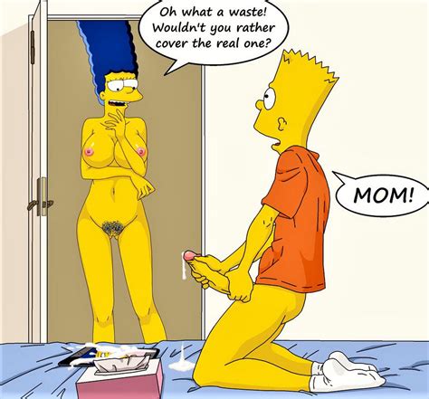 Marge Simpson And Bart Simpson Erect Penis Pussy Cum Tits