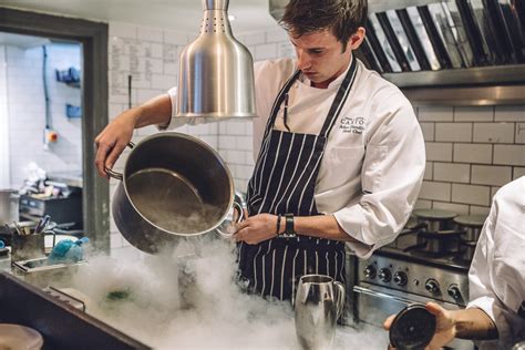 It's too hot in this kitchen - Adam Handling at The Old Fire Station ...