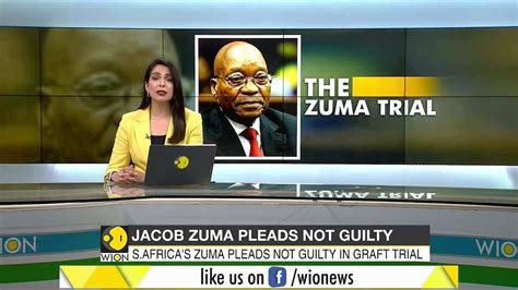 South Africa Jacob Zuma Pleads Not Guilty In Graft Trial World News