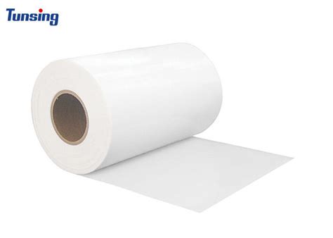 PES Polyester Adhesive Film Roll Hot Melt Glue Film For Fabric