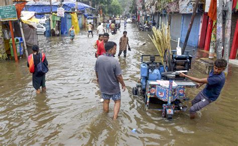 Many Rivers Touch Danger Levels In Several Districts Of Bihar After