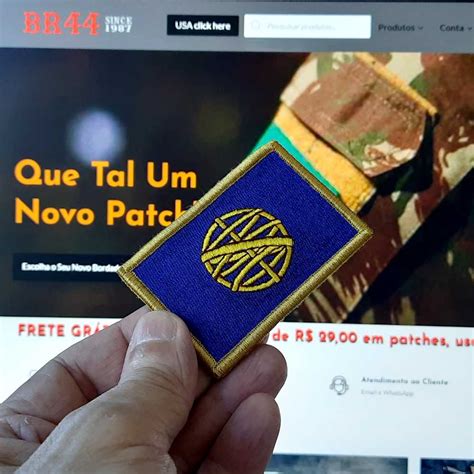 País Reino Do Brasil 1815 a 1822 Bandeira Bordada Patch Velcro 7