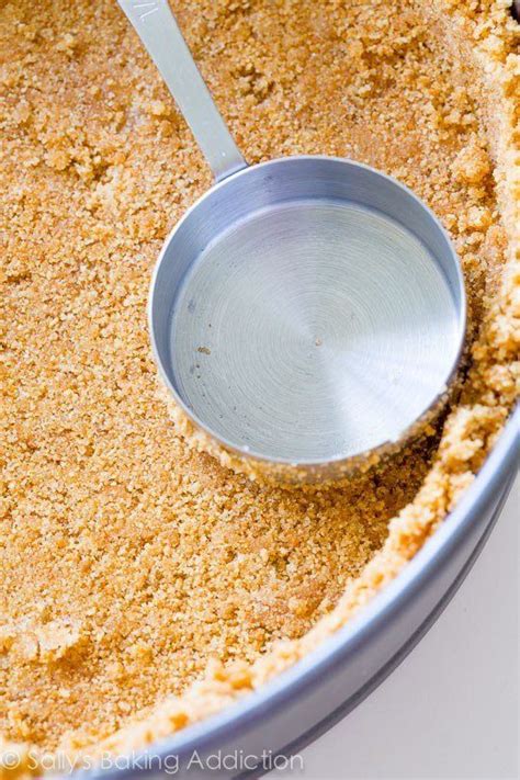 Perfect Graham Cracker Crust Video Sally S Baking Addiction Artofit