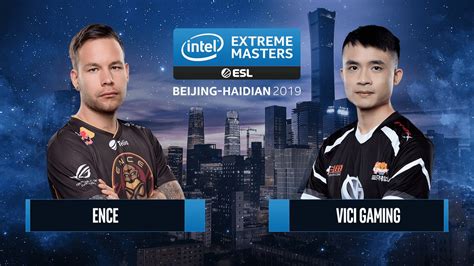 CSGO ViCi Gaming Vs ENCE Train Map 2 Group A IEM Beijing