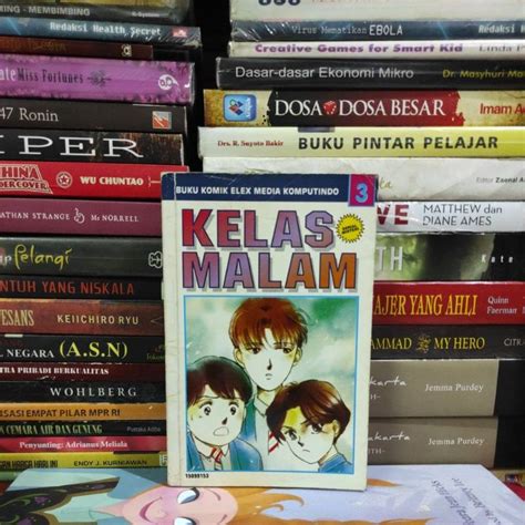 Jual KOMIK ORIGINAL SERIAL MISTERI KELAS MALAM 3 OMI AYUKI KOMIK BEKAS