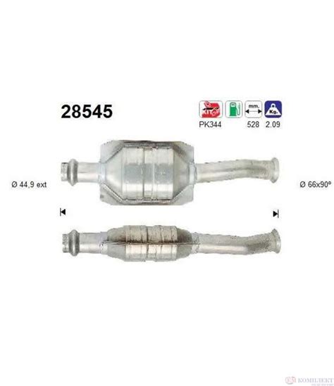 Катализатор за PEUGEOT 206 | 28545| 170632 | OE 17310000000