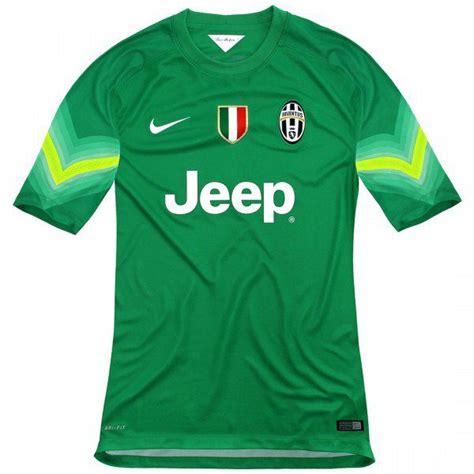 Maglia Da Gara Portiere Nike FC Juventus 14 15 Verde Footex It