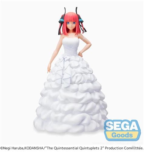 Nino Nakano Figure, Wedding Dress, The Quintessential Quintuplets, Sega