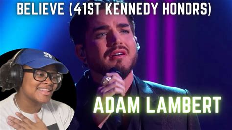 First Time Reaction Adam Lambert Believe Cher Cover 41st Annual