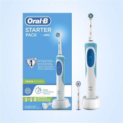 Электрическая зубная щетка Oral-B Vitality Starter Pack Cross Action ...