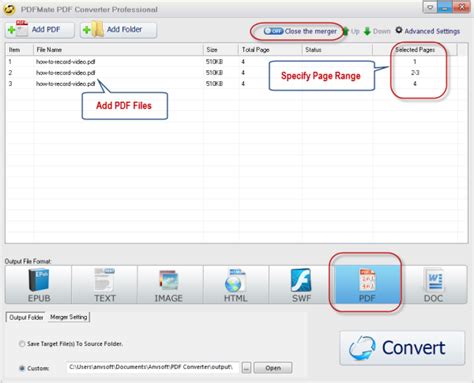 Pdfmate Pdf Converter Professional Pdf Conversion Software For