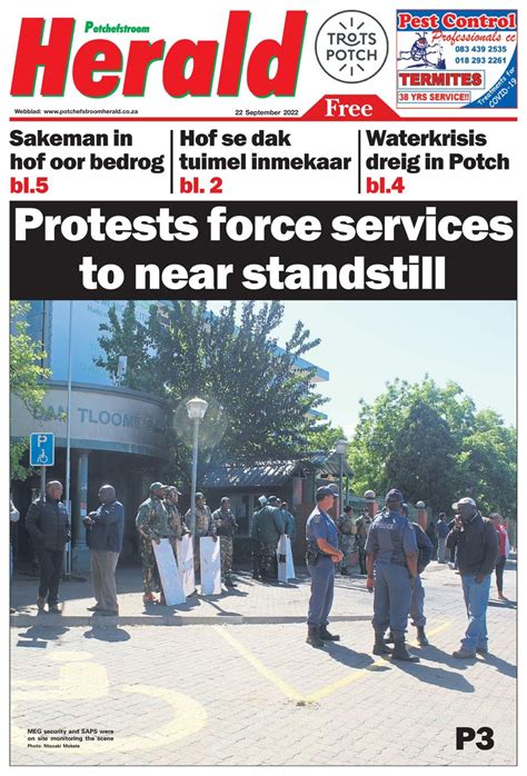 Get Digital Access To Potchefstroom Herald September 22 2022 Issue