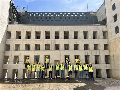 Exkursion zur Schleuse Gleesen 2023 Institut für Massivbau Leibniz