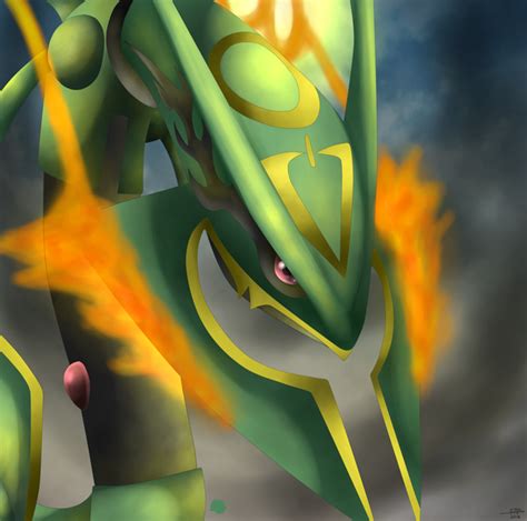 Shiny Mega Rayquaza Wallpaper - WallpaperSafari