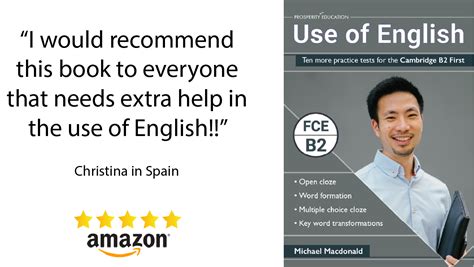 Another five-star review for our Use of English books — Prosperity ...