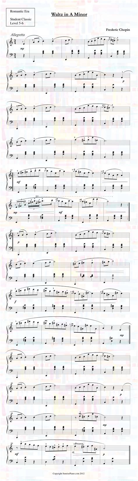 Waltz In A Minor 7