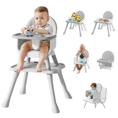 Amazon.com : 6 in 1 Baby High Chair for Babies and Toddlers, Booster