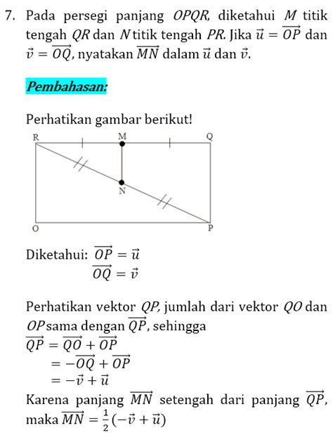 Contoh Soal Dan Pembahasan Vektor Terlengkap Soalskul