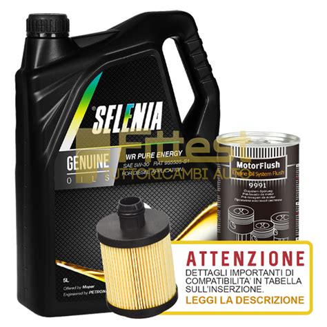 Kit Tagliando Fiat Bravo Multijet Filtro Olio Alfa Jtdm