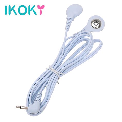 Ikoky Therapy Massager Accessories 2 Head Buckle Line 1 Electric Shock