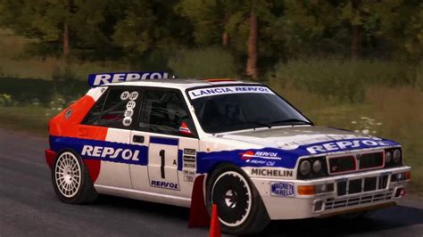 DiRT Rally Ps4 Lancia Delta GrA YouTube