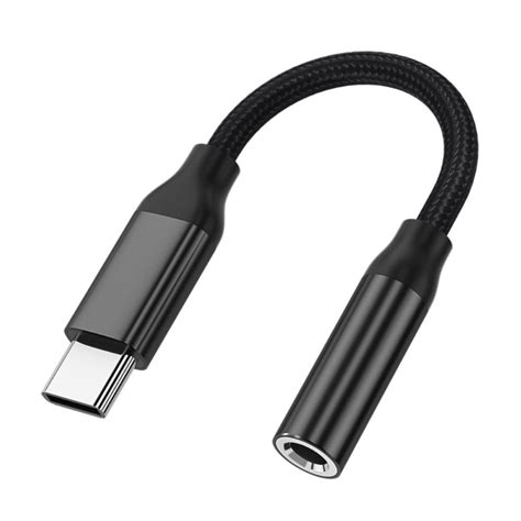 Til F Eks Iphone Usb C Han Til Mm Hun Aux Telefonadapter