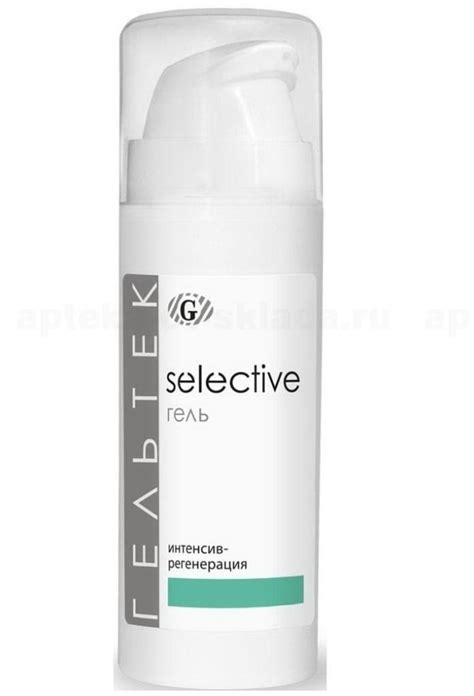 Гельтек selective гель интенсив-регенерация 100г купить в Пангоде ...