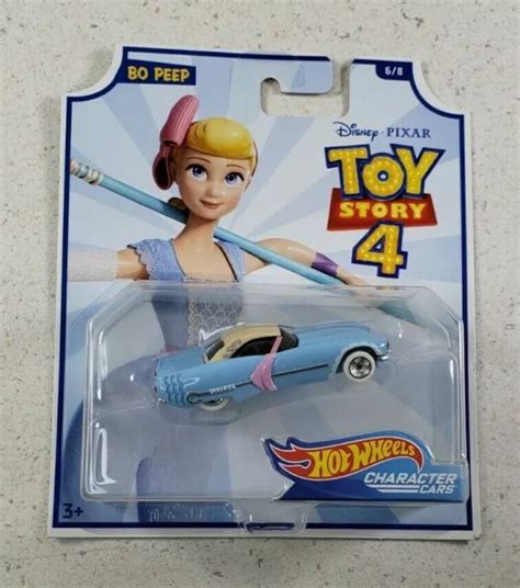 TOY STORY 4 Hot Wheels Disney Pixar Bo Peep voiture de personnage échelle 1 64 neuf scellé EUR