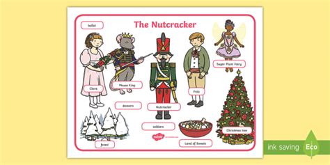 The Nutcracker Word Mat Creat De Profesori Twinkl