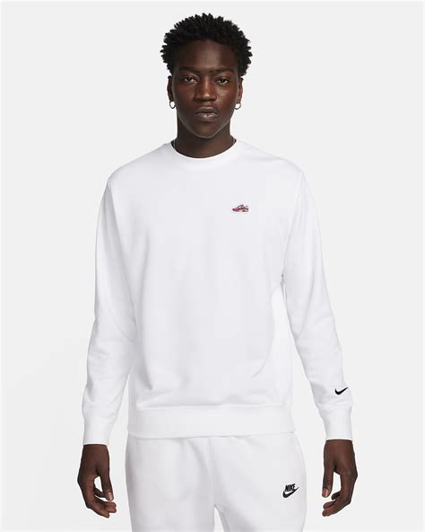 Nike Sportswear Mens French Terry Crew Neck Sweatshirt Nike Be