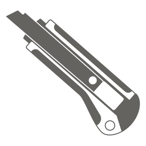 Dise O Png Y Svg De Icono De Cuchillo Gris Para Camisetas