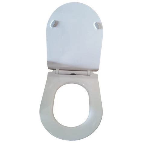 Сидение для унитаза с микролифтом из дюропласта белое Cerutti SPA Sella ...