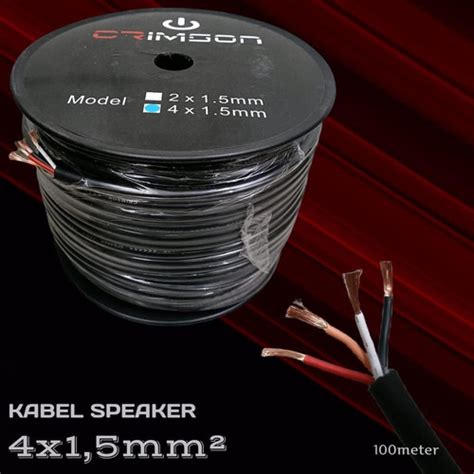 Jual Kabel Speaker X Crimson Kabel Speaker Meter Jakarta