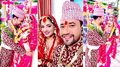 Dinesh Lal Yadav Amrapali Dubey Marriage नेपाल में शादी रचाई निरहुआ