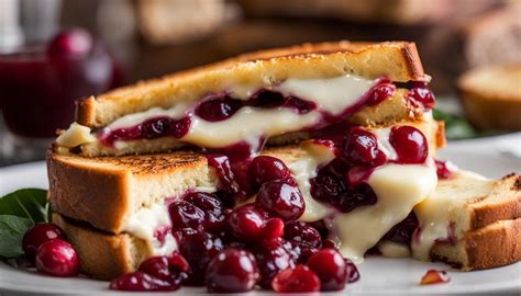 Brie and Cranberry Grilled Cheese Delight Recipe