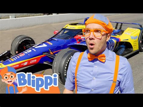 Blippi Visits the Motorway Speedway Race Car Track! | Fun and ...