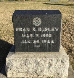 Fran Seigal Ousley 1886 1944 Mémorial Find a Grave