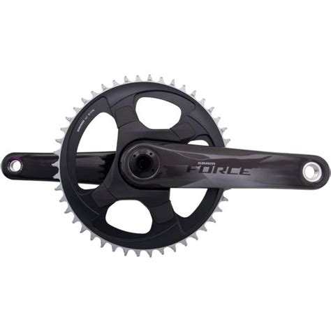 Buy Sram Force 1x Dub Crankset 46T 170mm DM Carbon - Black at HBS