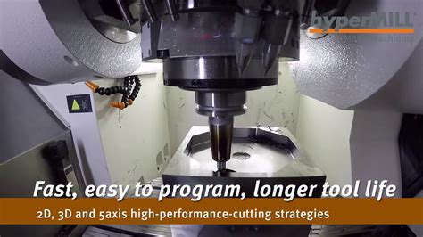 HyperMILL MAXX Machining High Performance Cutting HPC I DMG HSC 75