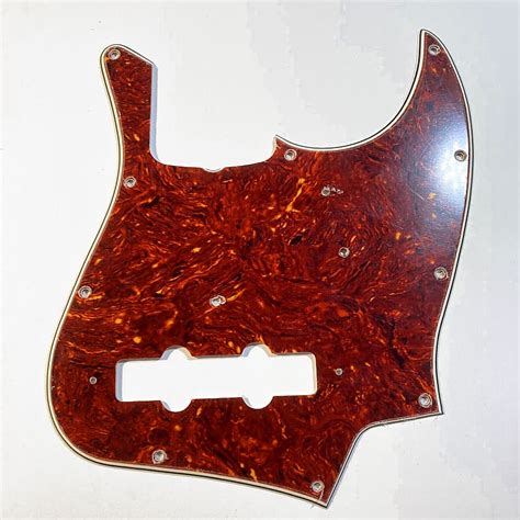 Wide Bevel Tortoise Parchment Pickguard For Fender American Reverb