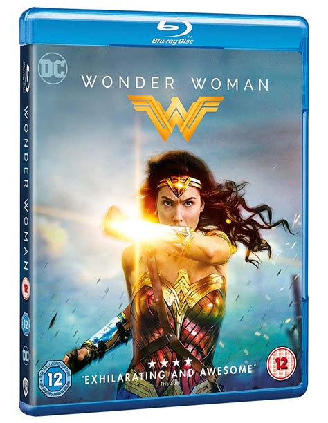 Wonder Woman Gal Gadot Blu Ray 2017