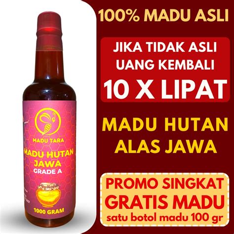 Jual MADU HUTAN JAWA MADU ASLI MADU MENTAH MURNI RAW HONEY MADU HUTAN